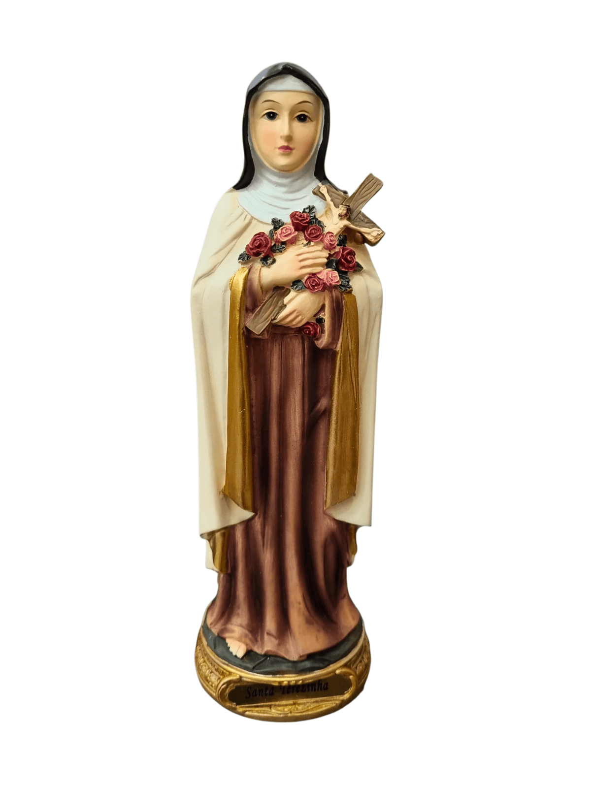 Imagem de Santa Terezinha em Resina 20 cm-TerraCotta Arte Sacra