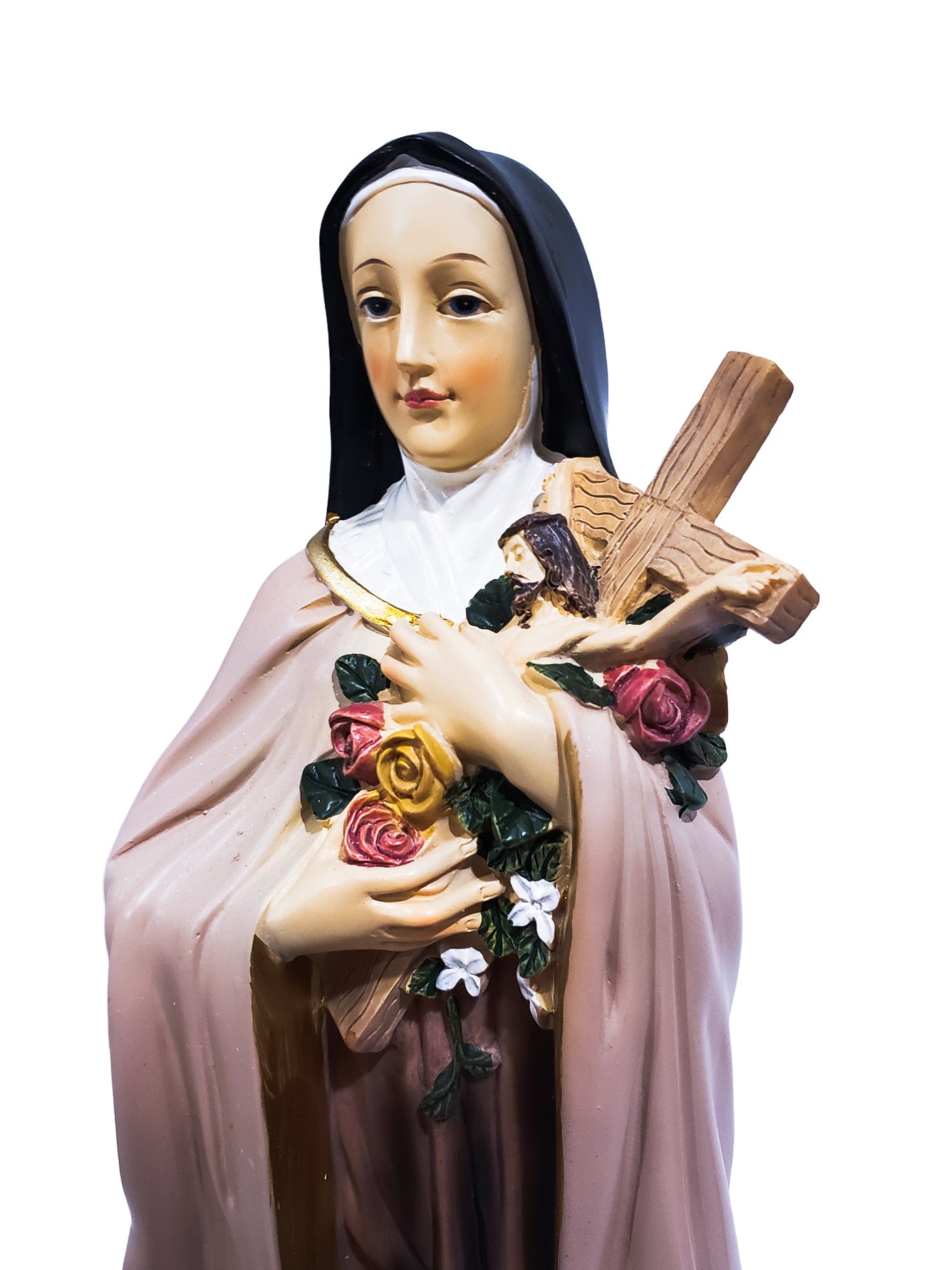 Imagem de Santa Terezinha em Resina 40 cm-TerraCotta Arte Sacra