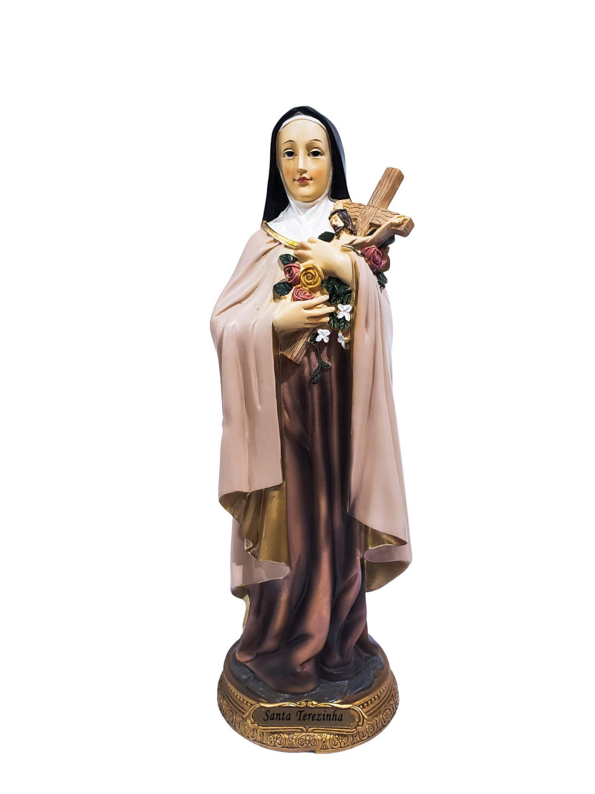 Imagem de Santa Terezinha em Resina 40 cm-TerraCotta Arte Sacra