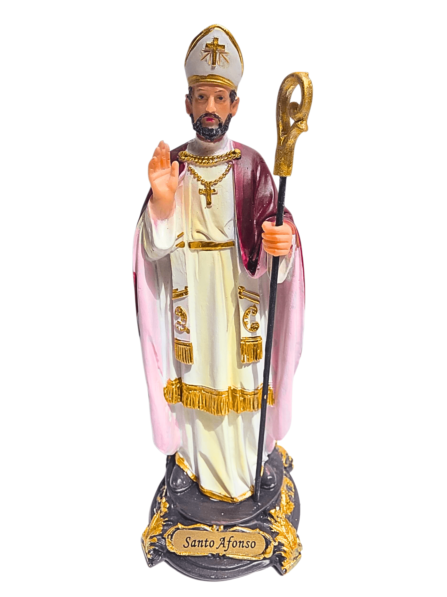 Imagem de Santo Afonso em Resina 20 cm-TerraCotta Arte Sacra
