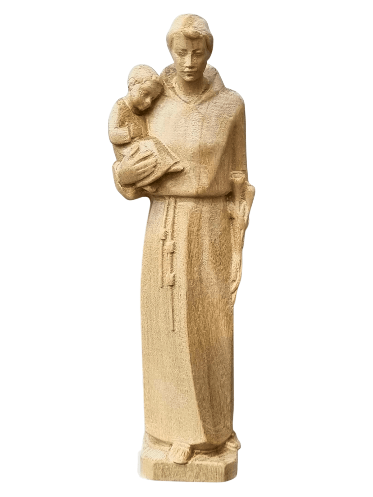 Imagem de Santo Antônio Estilizado em Madeira 15 cm-TerraCotta Arte Sacra