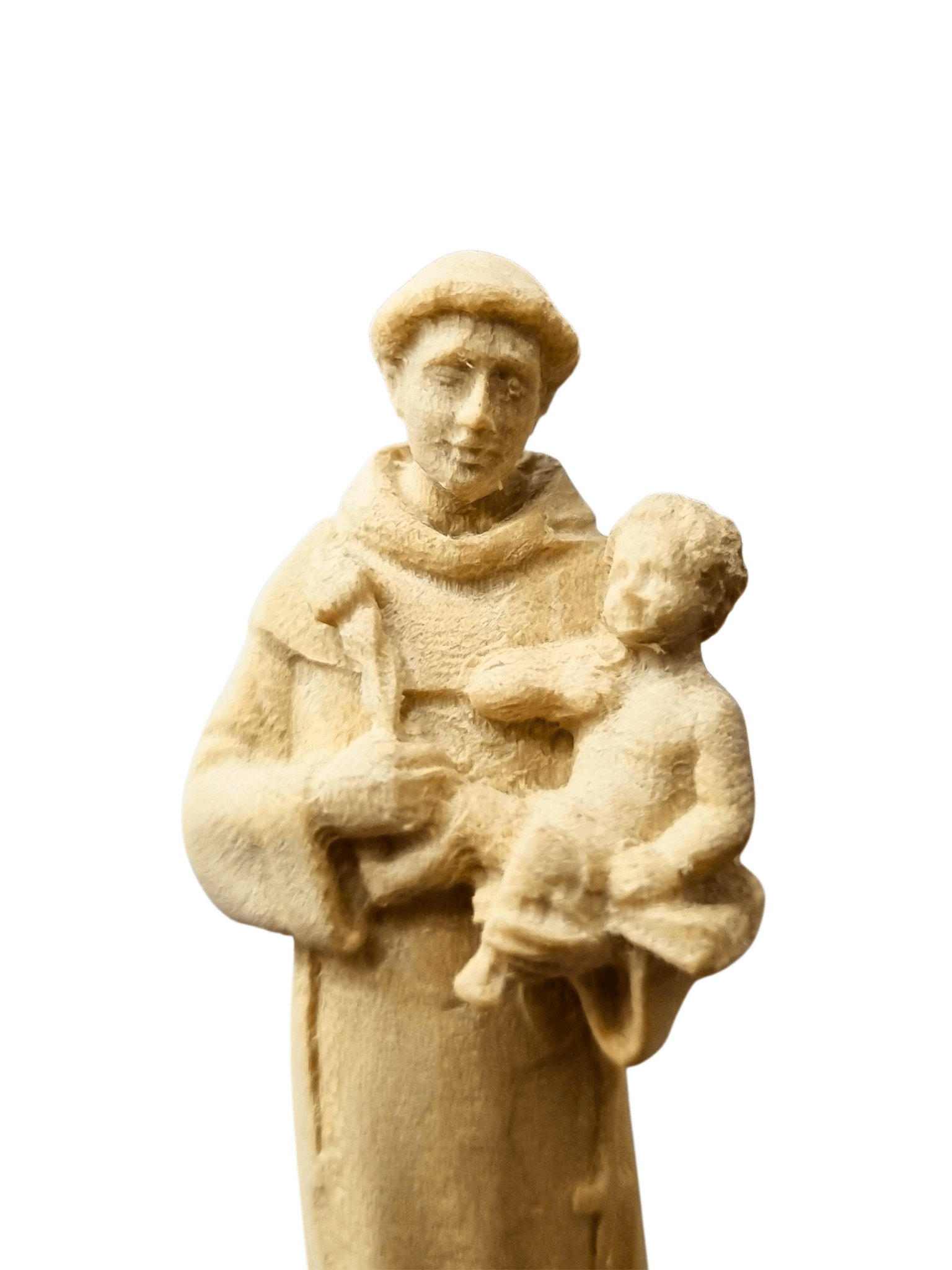 Imagem de Santo Antônio em Madeira 7 cm-TerraCotta Arte Sacra