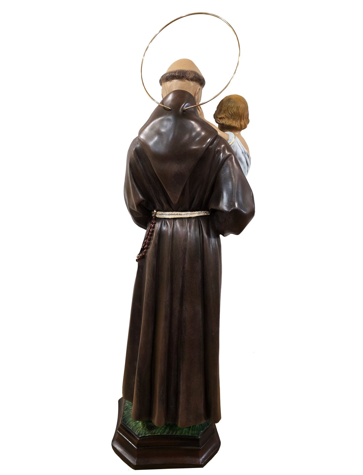 Imagem de Santo Antônio em Pó de Mármore 60 cm-TerraCotta Arte Sacra