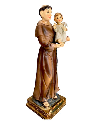 Imagem de Santo Antônio em Resina 13 cm-TerraCotta Arte Sacra