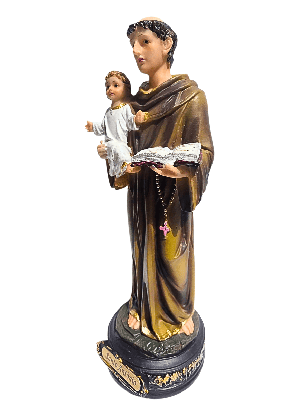 Imagem de Santo Antônio em Resina 20 cm-TerraCotta Arte Sacra