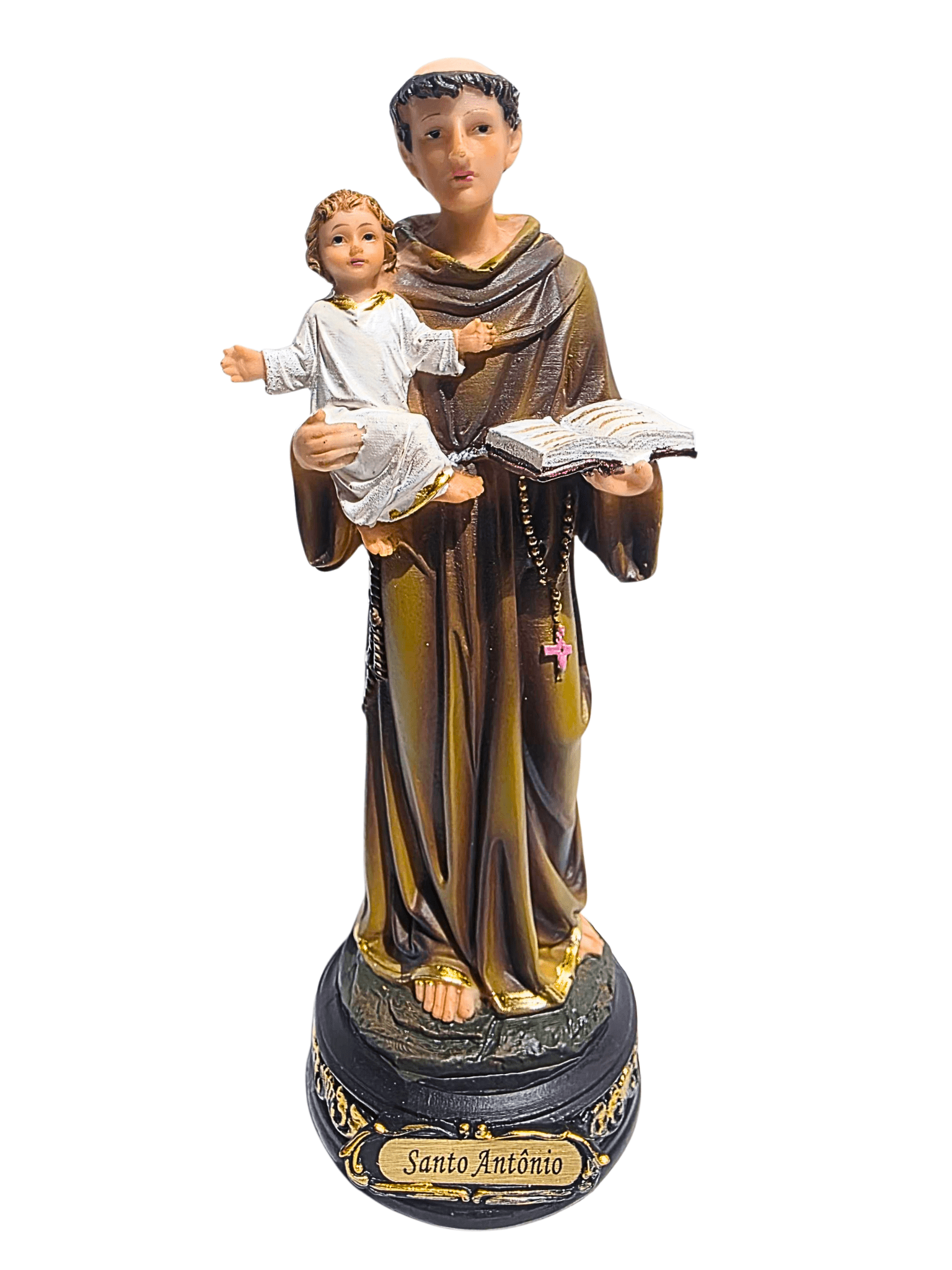 Imagem de Santo Antônio em Resina 20 cm-TerraCotta Arte Sacra