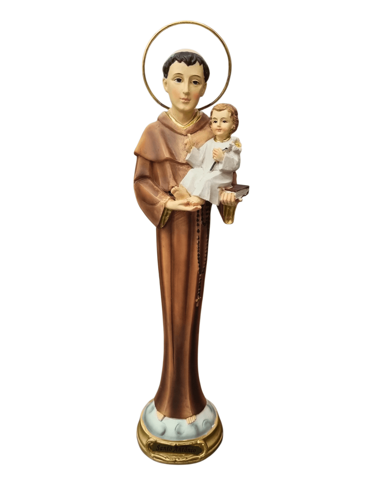 Imagem de Santo Antônio em Resina 30 cm-TerraCotta Arte Sacra