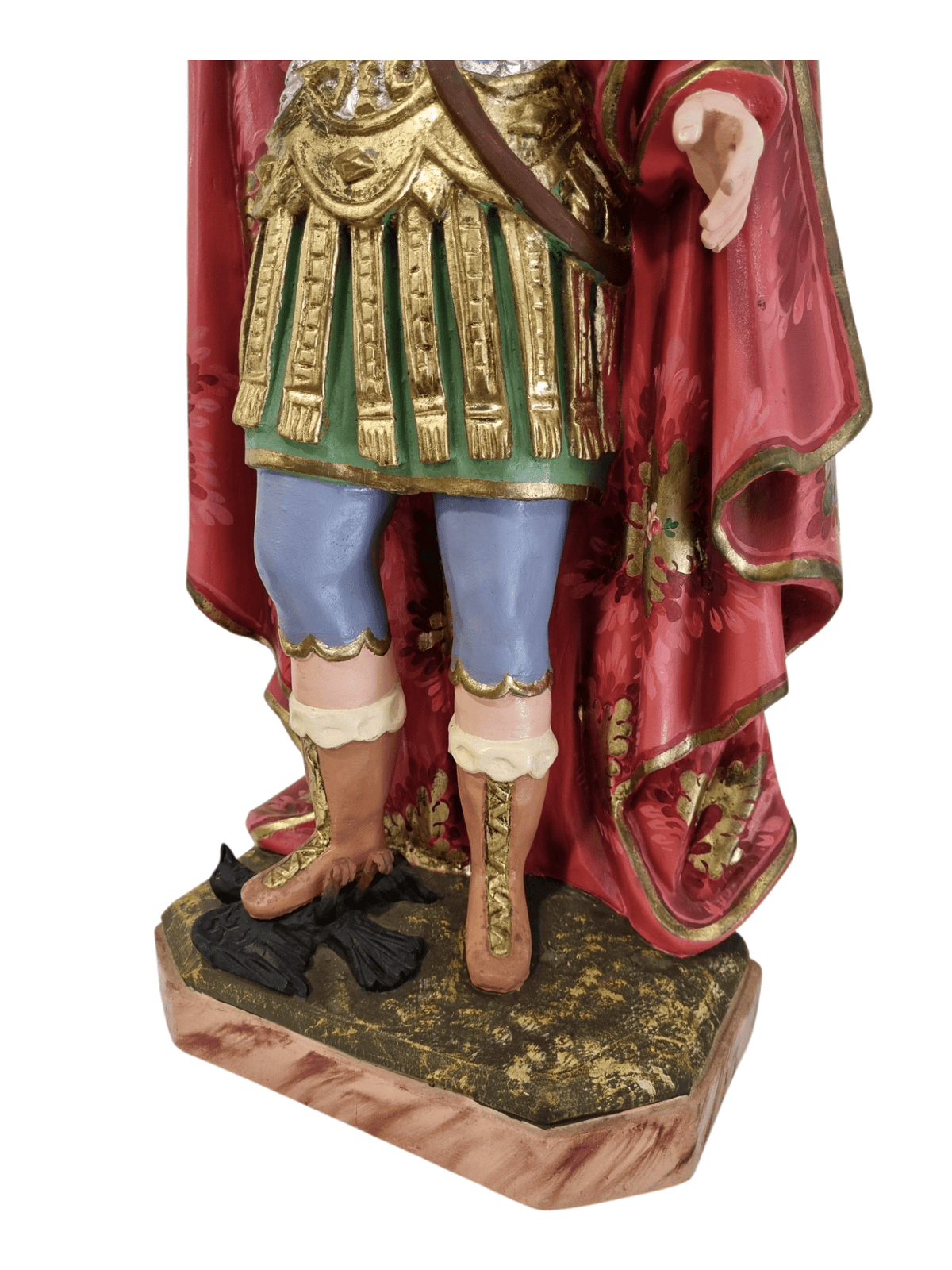 Imagem de Santo Expedito Policromada em Madeira 63 cm-TerraCotta Arte Sacra