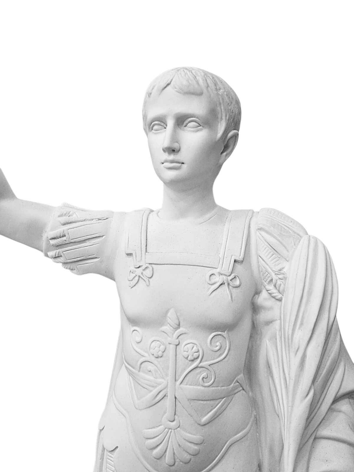 Imagem de Santo Expedito em Pó de Mármore 60 cm-TerraCotta Arte Sacra