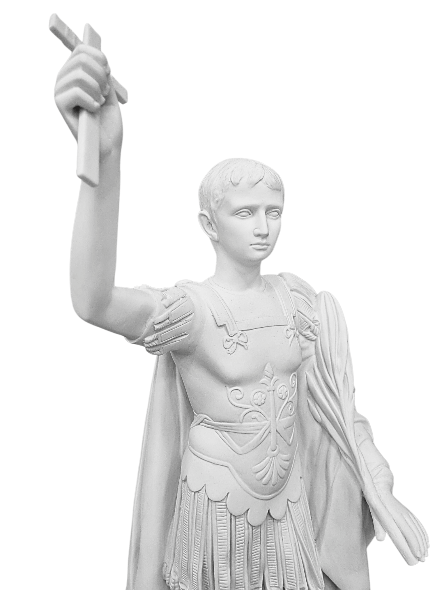 Imagem de Santo Expedito em Pó de Mármore 60 cm-TerraCotta Arte Sacra