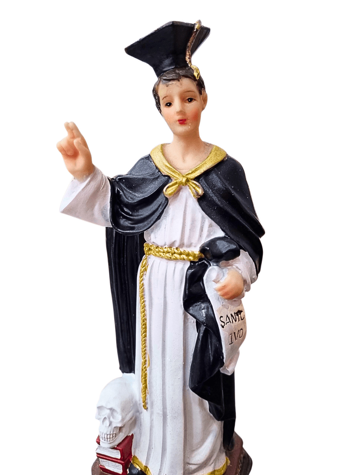 Imagem de Santo Ivo em Resina 20 cm-TerraCotta Arte Sacra