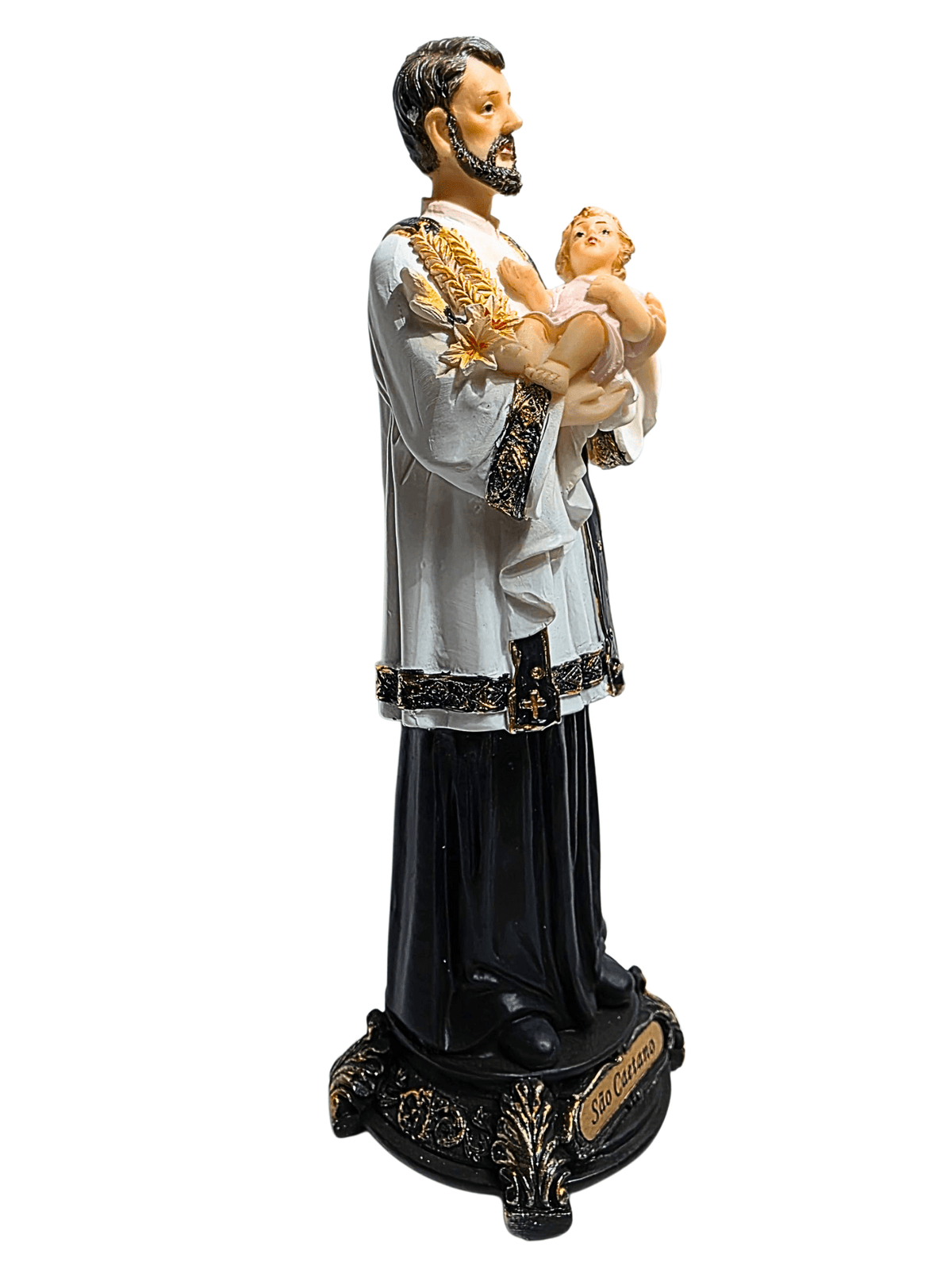 Imagem de São Caetano em Resina 20 cm-TerraCotta Arte Sacra