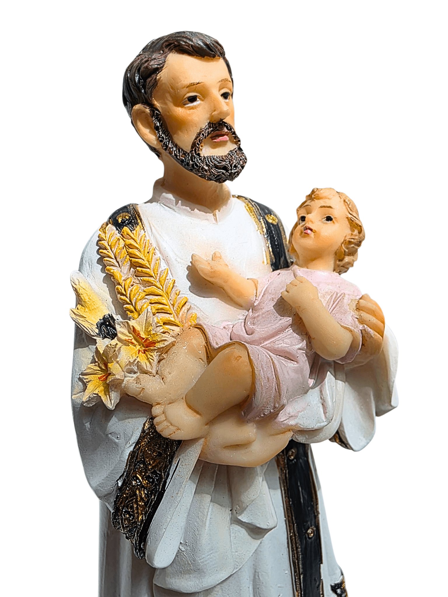 Imagem de São Caetano em Resina 20 cm-TerraCotta Arte Sacra