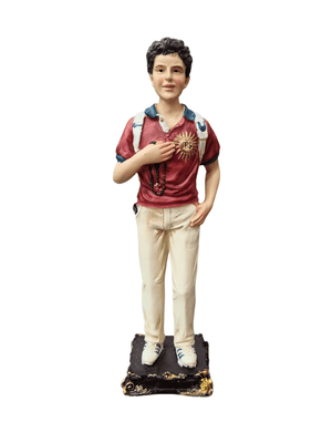 Imagem de São Carlo Acutis em Resina 20 cm-TerraCotta Arte Sacra