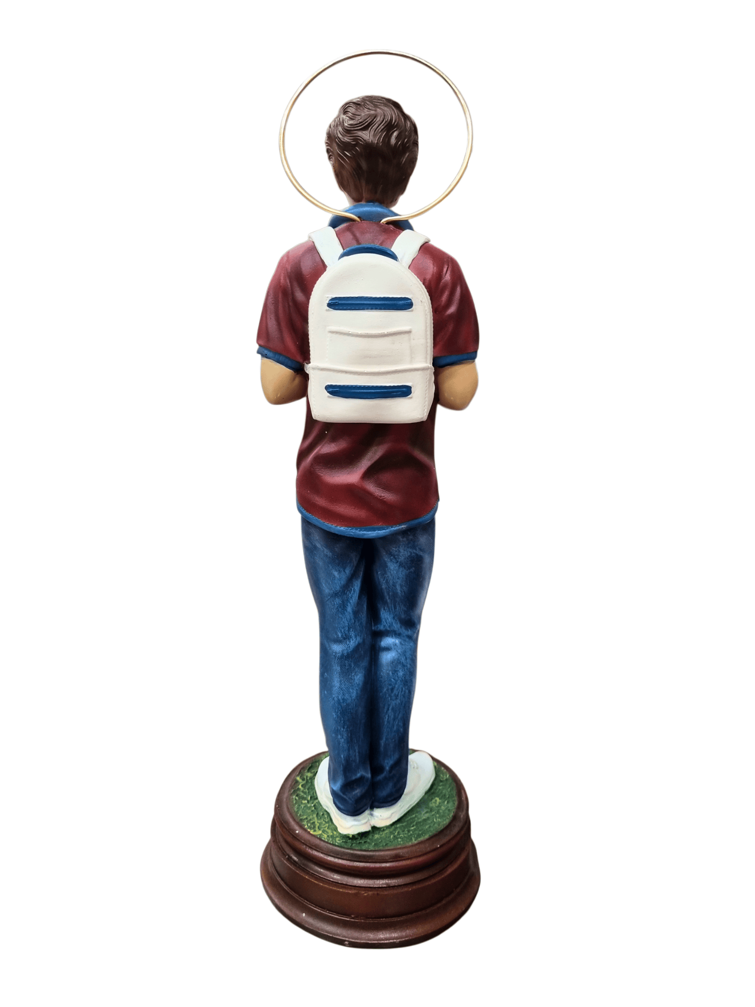 Imagem de São Carlo Acutis em Resina 30 cm-TerraCotta Arte Sacra