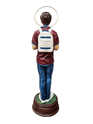 Imagem de São Carlo Acutis em Resina 30 cm-TerraCotta Arte Sacra