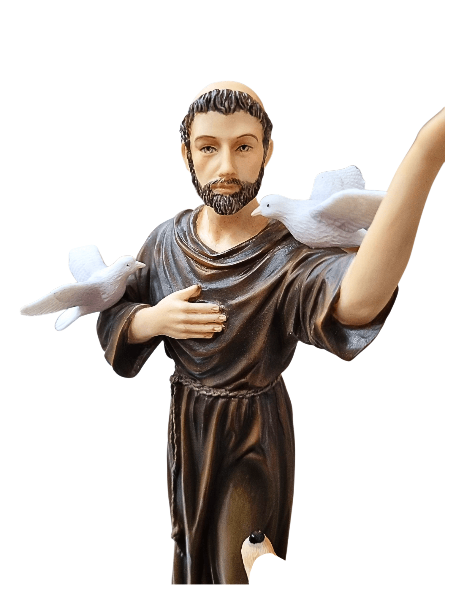 Imagem de São Francisco em Resina 30 cm-TerraCotta Arte Sacra