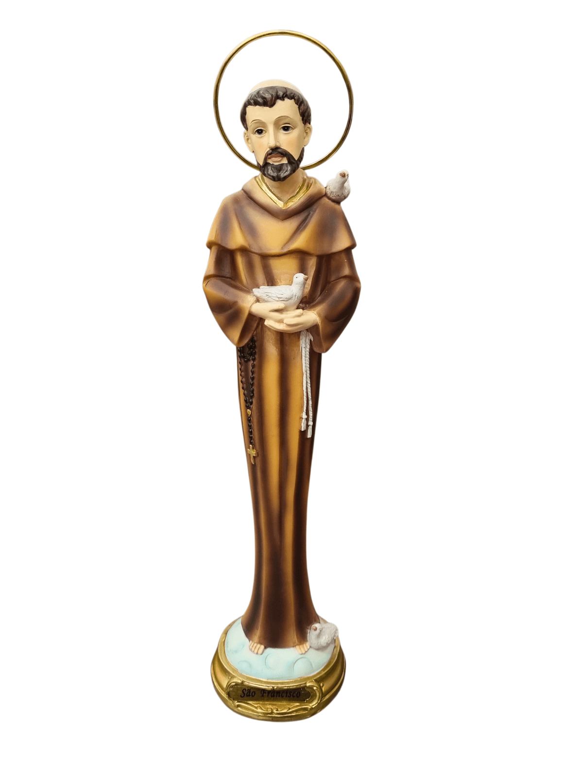 Imagem de São Francisco em Resina 30 cm-TerraCotta Arte Sacra