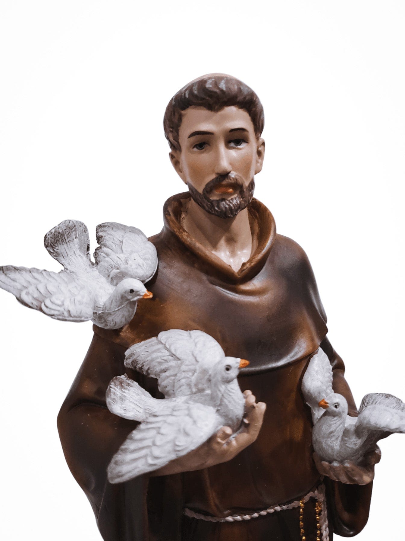 Imagem de São Francisco em Resina 40 cm-TerraCotta Arte Sacra