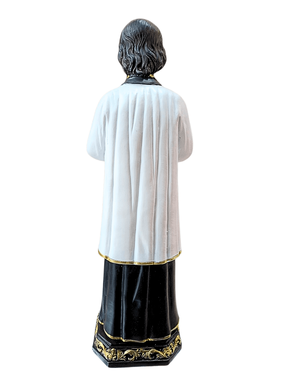 Imagem de São João Maria Vianney em Resina 30 cm-TerraCotta Arte Sacra