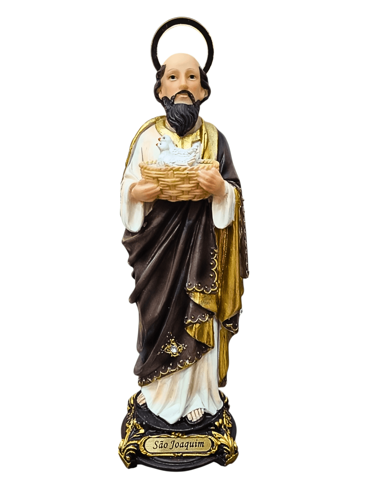 Imagem de São Joaquim em Resina 20 cm-TerraCotta Arte Sacra