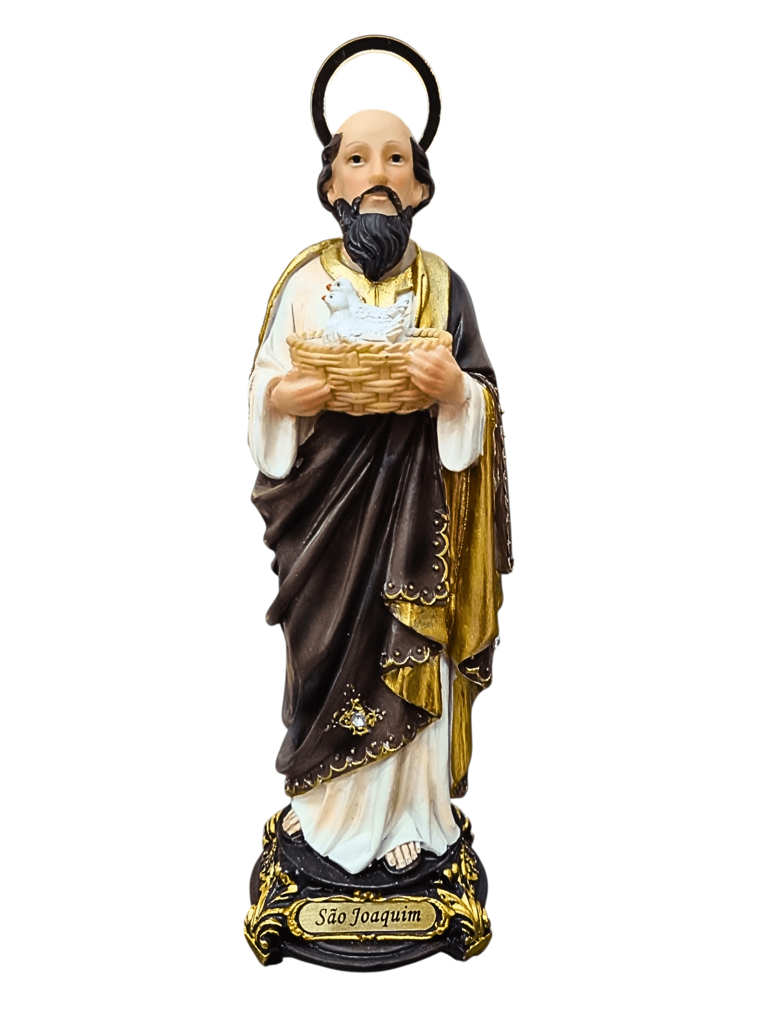Imagem de São Joaquim em Resina 20 cm-TerraCotta Arte Sacra