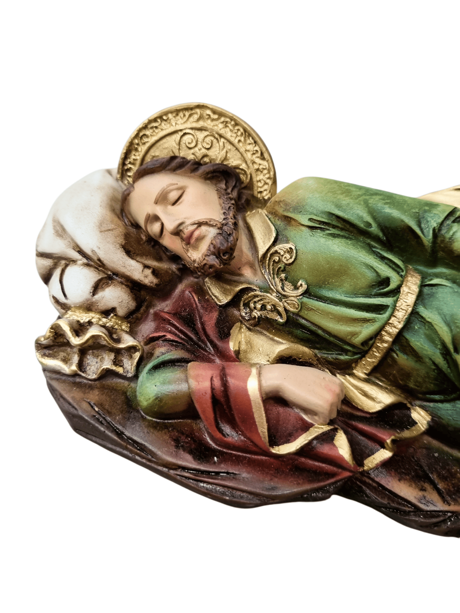 Imagem de São José Dormindo em Resina 20 cm-TerraCotta Arte Sacra
