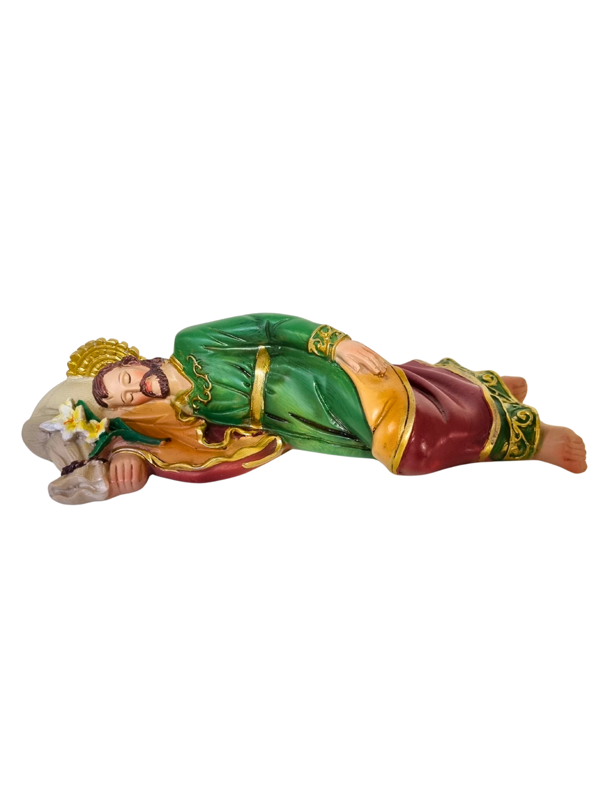 Imagem de São José Dormindo em Resina 20 cm-TerraCotta Arte Sacra