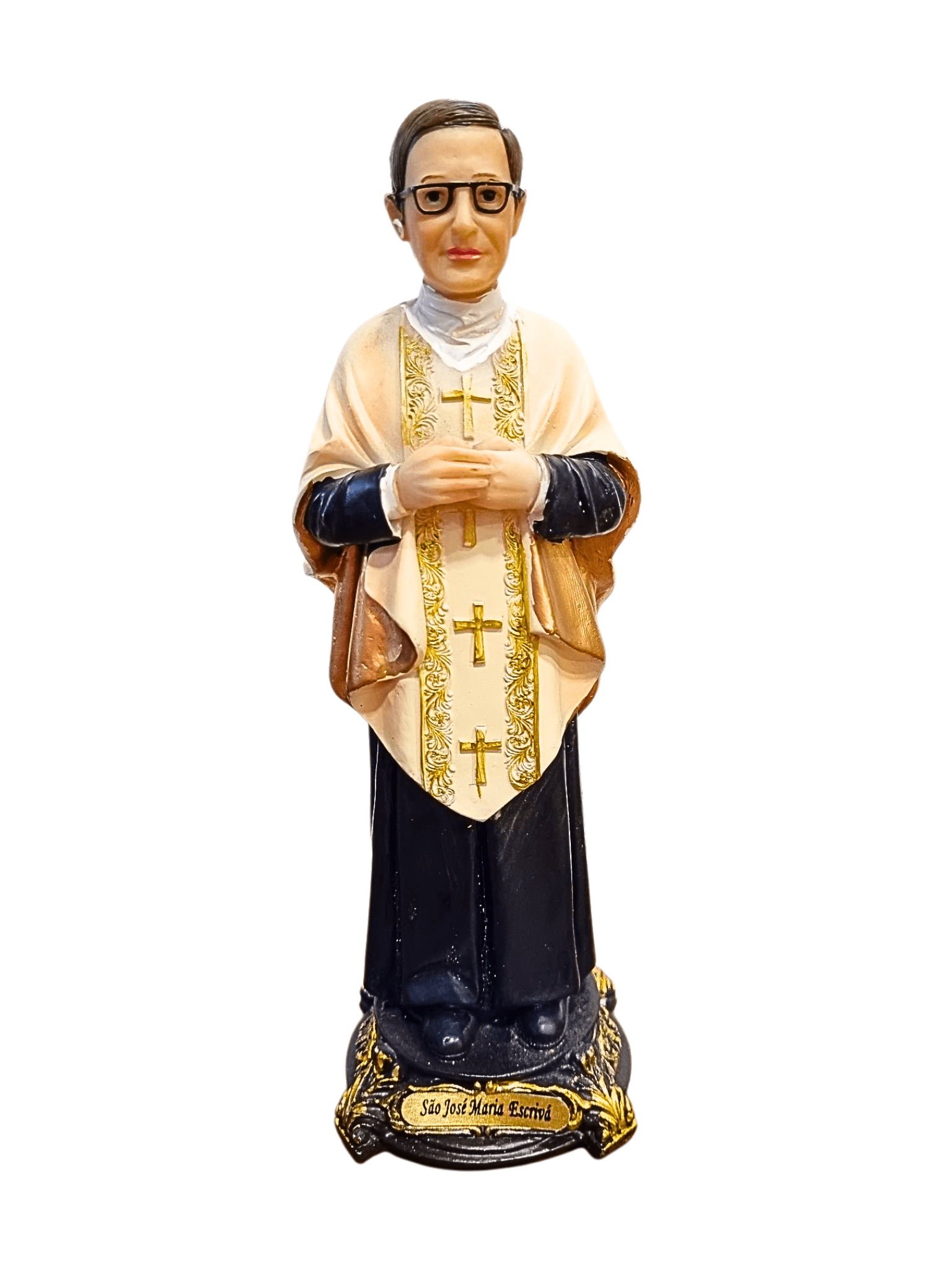 Imagem de São José Maria Escrivá em Resina 20 cm-TerraCotta Arte Sacra