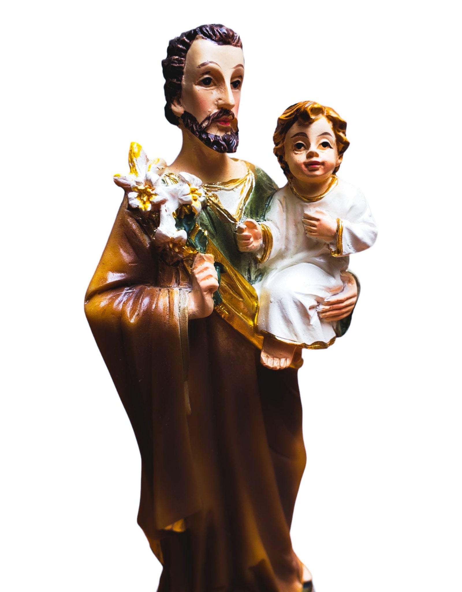 Imagem de São José em Resina 13 cm-TerraCotta Arte Sacra