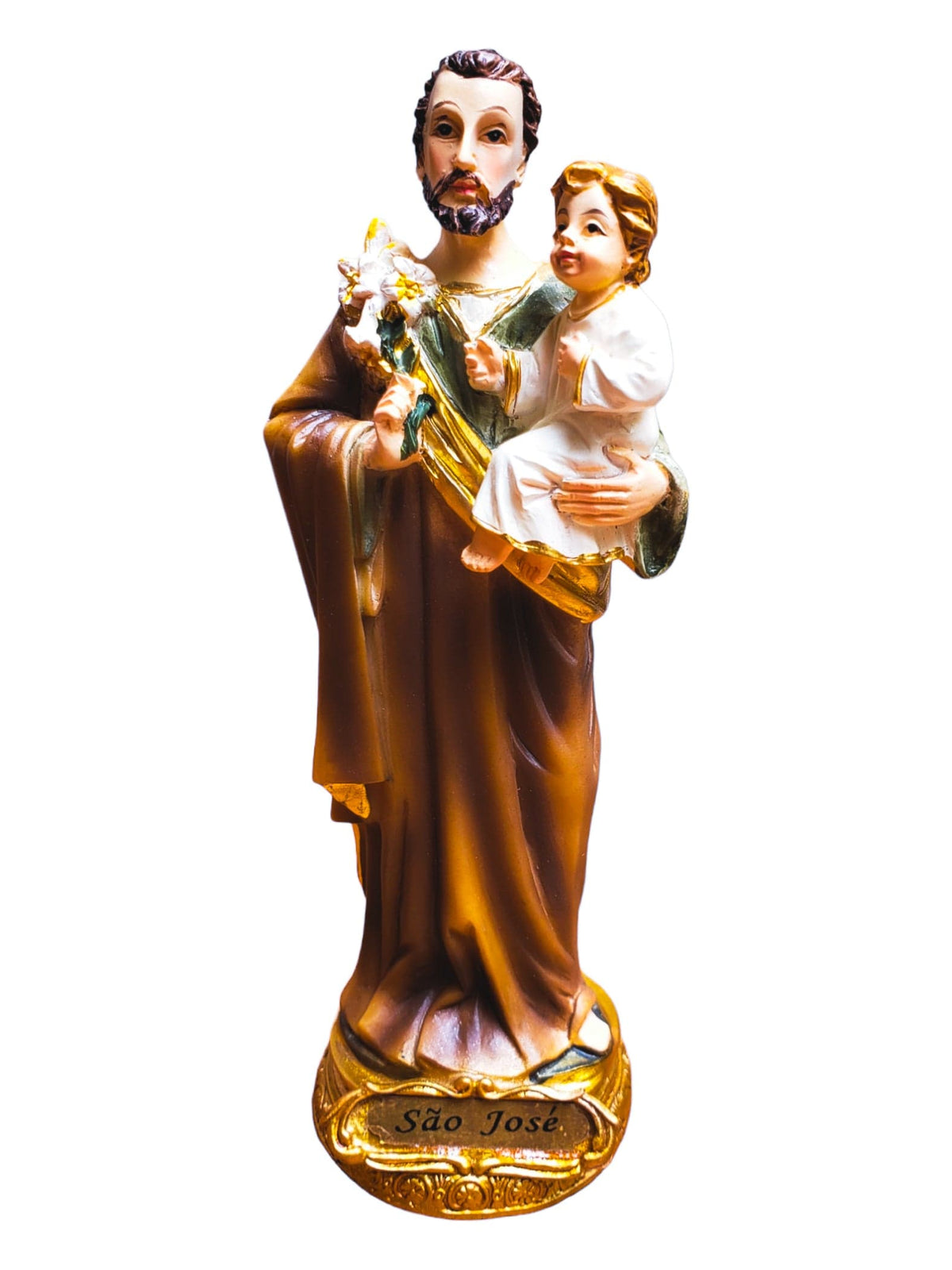 Imagem de São José em Resina 13 cm-TerraCotta Arte Sacra