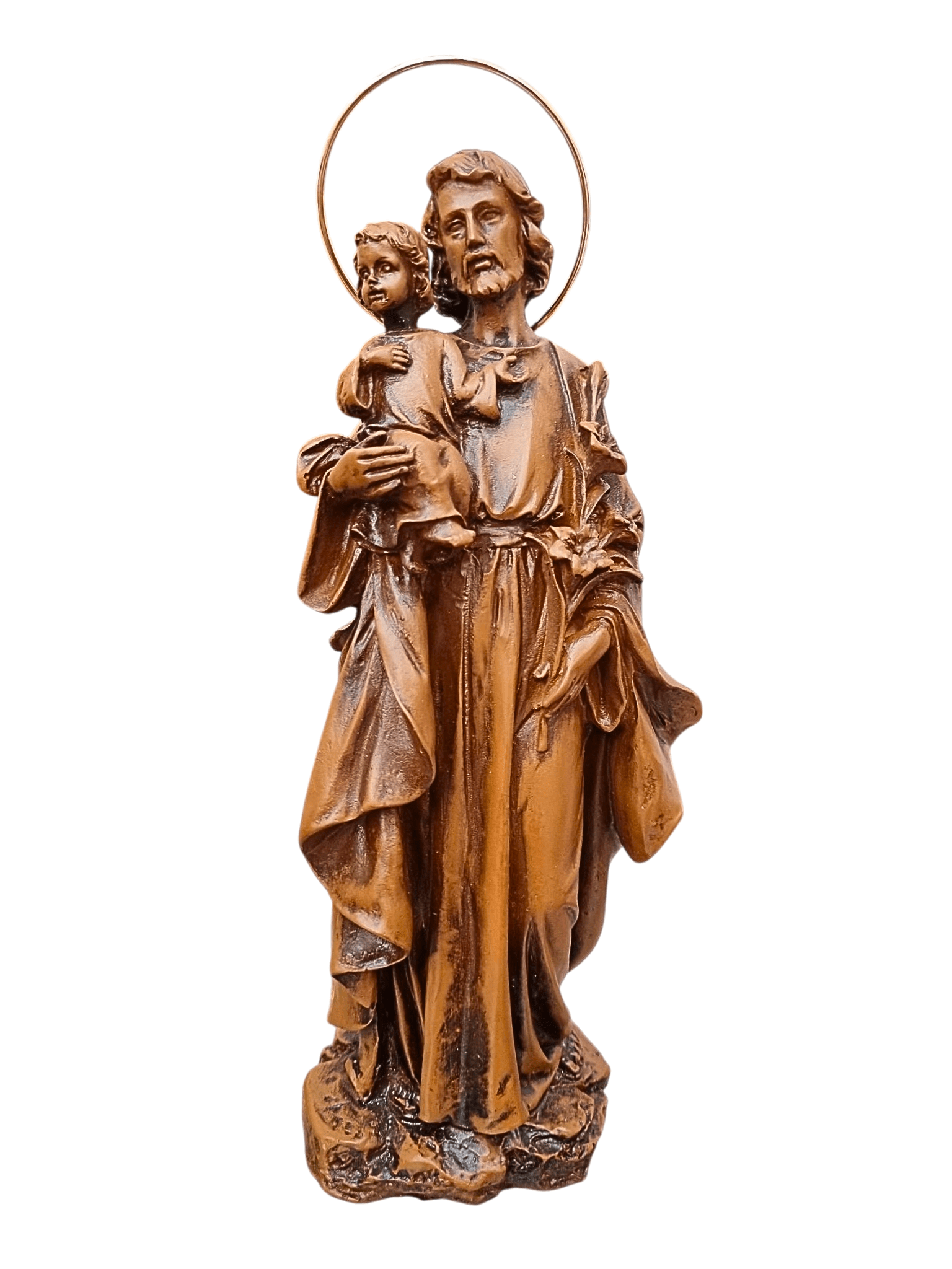 Imagem de São José em Resina 25 cm-TerraCotta Arte Sacra