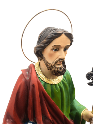 Imagem de São Judas 60 cm em Pó de Mármore-TerraCotta Arte Sacra