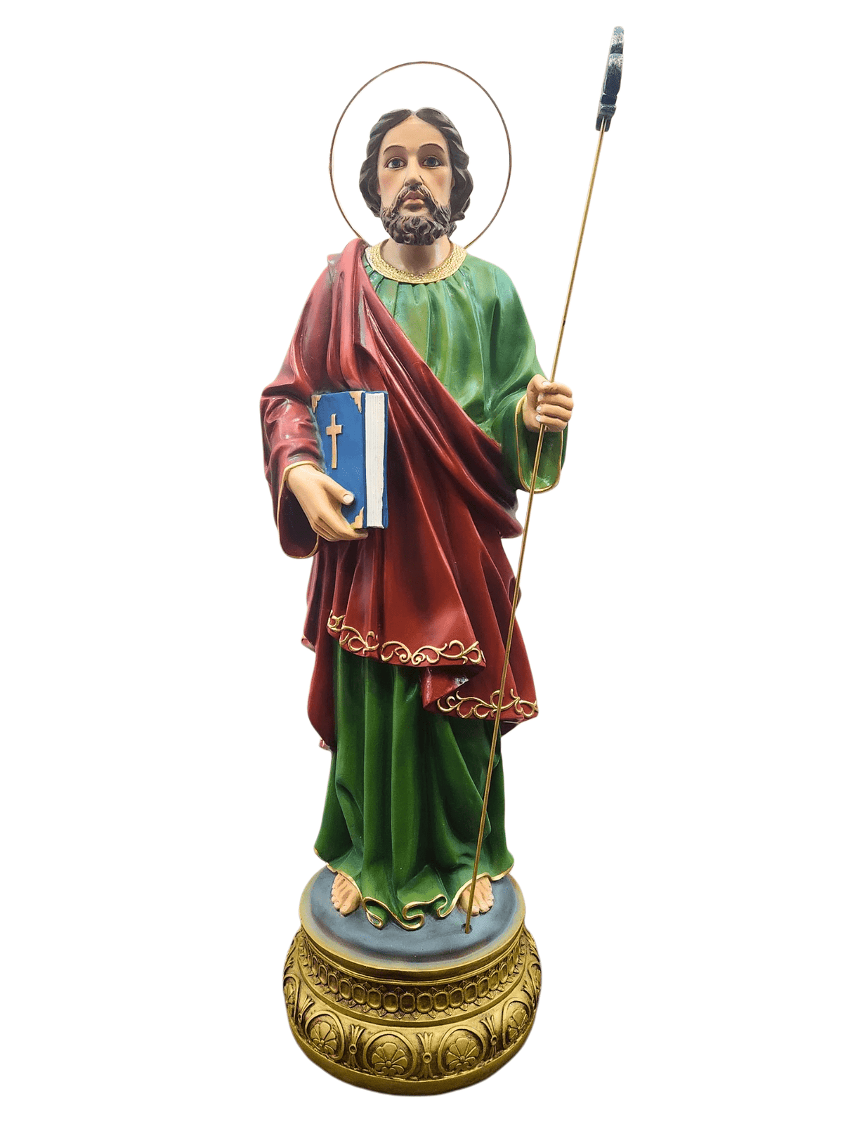 Imagem de São Judas 60 cm em Pó de Mármore-TerraCotta Arte Sacra