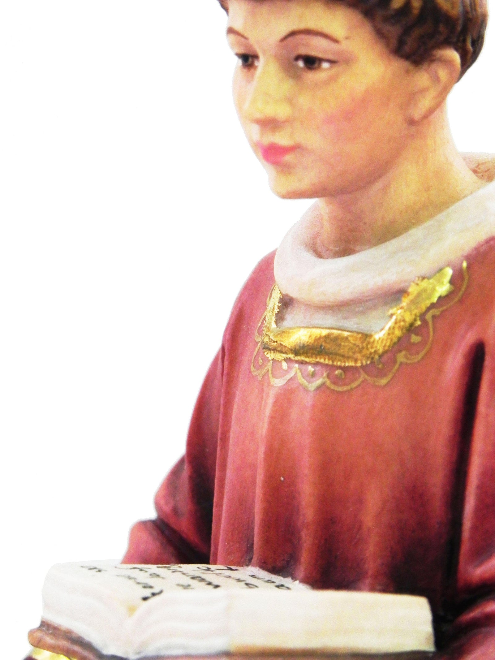 Imagem de São Lourenço de Madeira Italiana 20 cm-TerraCotta Arte Sacra