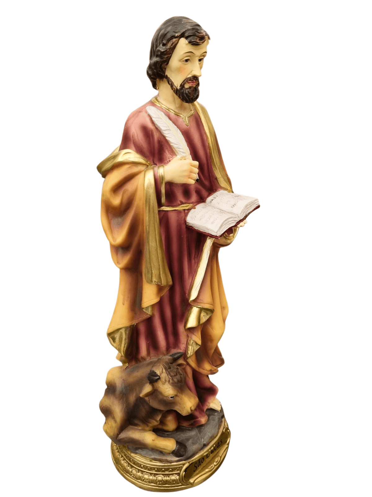 Imagem de São Lucas em Resina 30 cm-TerraCotta Arte Sacra