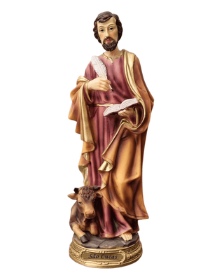 Imagem de São Lucas em Resina 30 cm-TerraCotta Arte Sacra