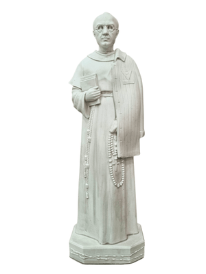 Imagem de São Maximiliano Kolbe em Resina 20 cm-TerraCotta Arte Sacra