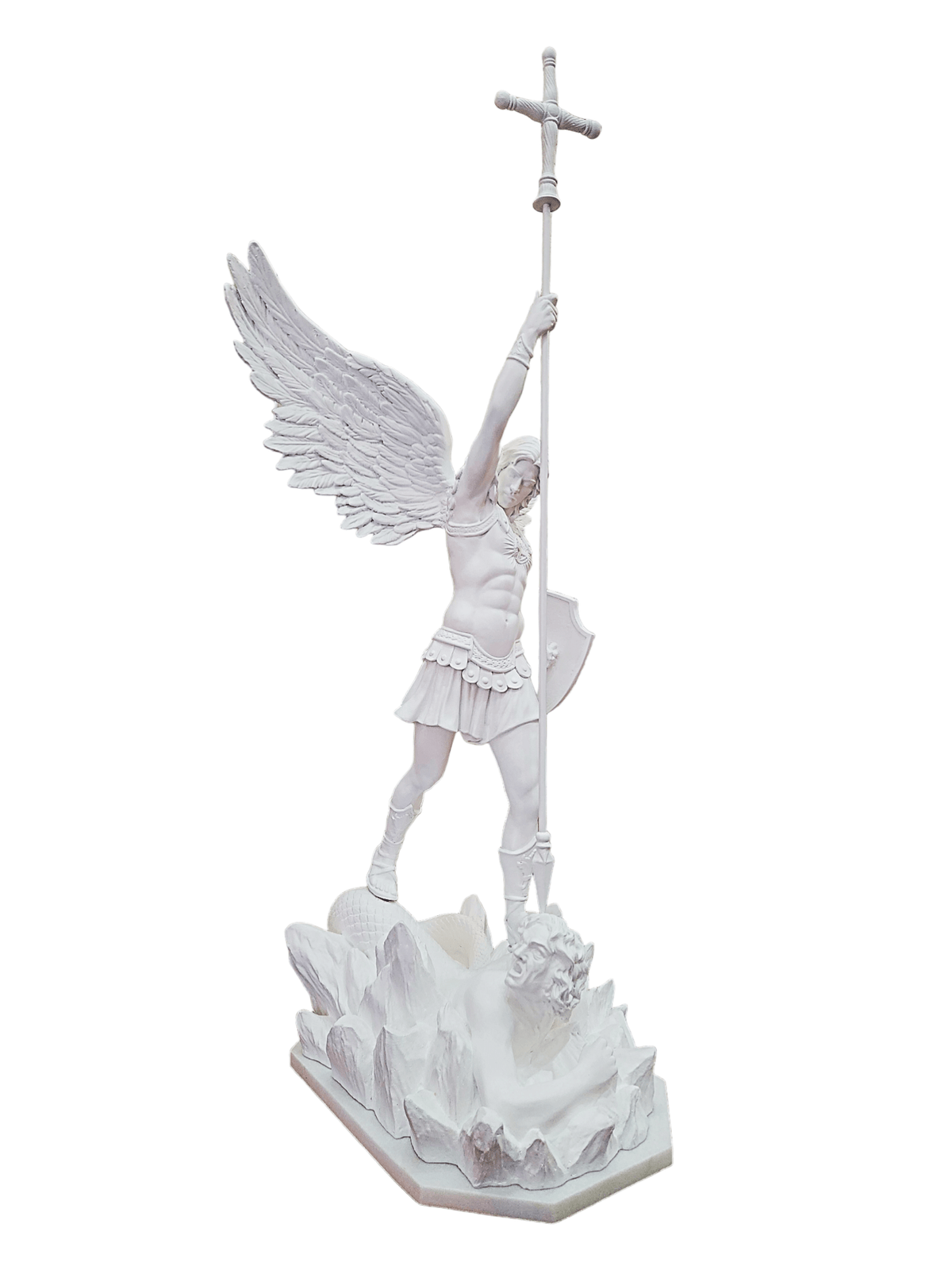 Imagem de São Miguel Arcanjo 1,40m-TerraCotta Arte Sacra