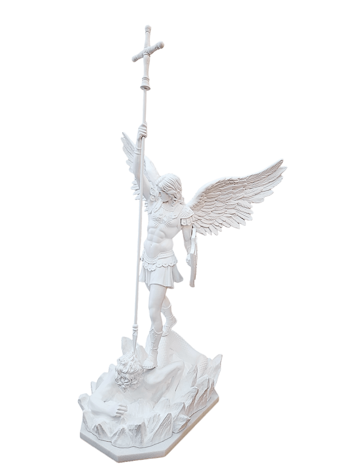 Imagem de São Miguel Arcanjo 1,40m-TerraCotta Arte Sacra