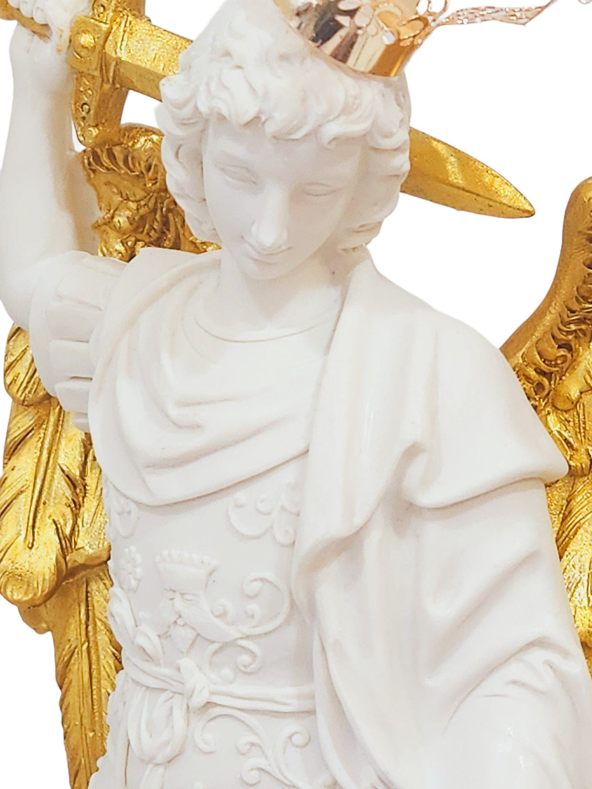 Imagem de São Miguel Arcanjo do Monte Gargano em Resina 30 cm-TerraCotta Arte Sacra