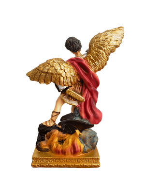 Imagem de São Miguel de Resina 13 cm-TerraCotta Arte Sacra