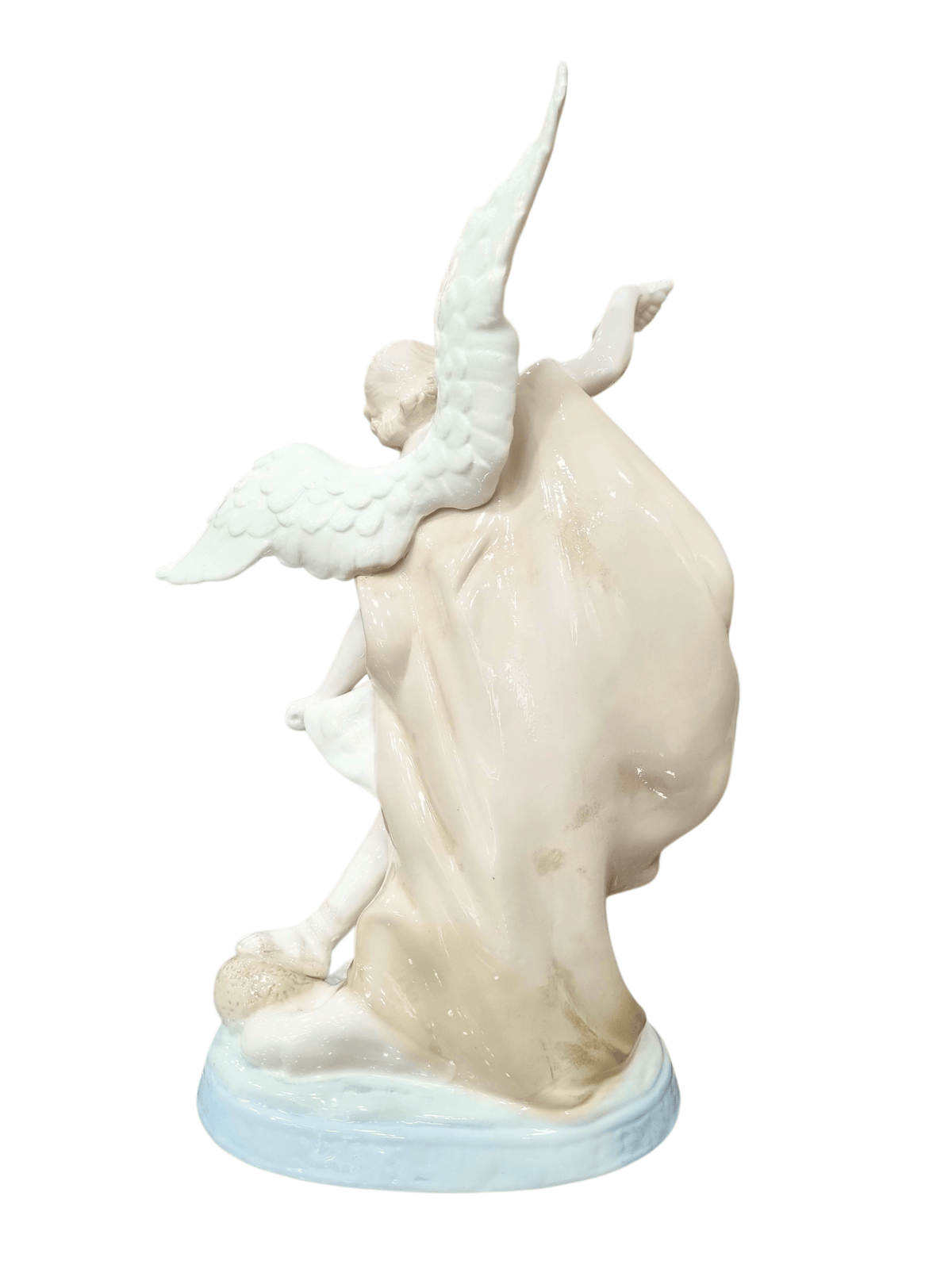 Imagem de São Miguel em Porcelana 32 cm-TerraCotta Arte Sacra