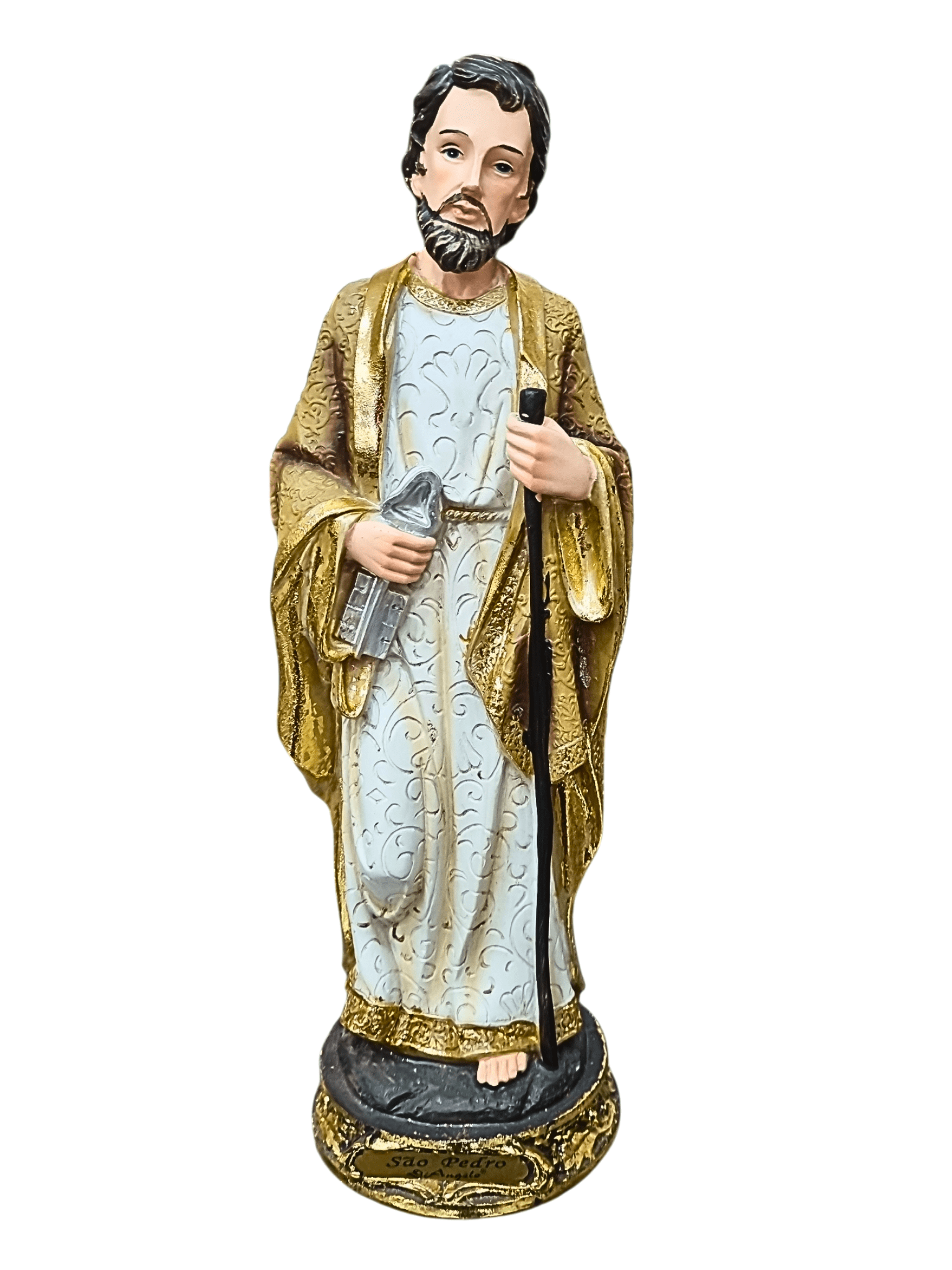 Imagem de São Pedro 30 cm de Resina-TerraCotta Arte Sacra
