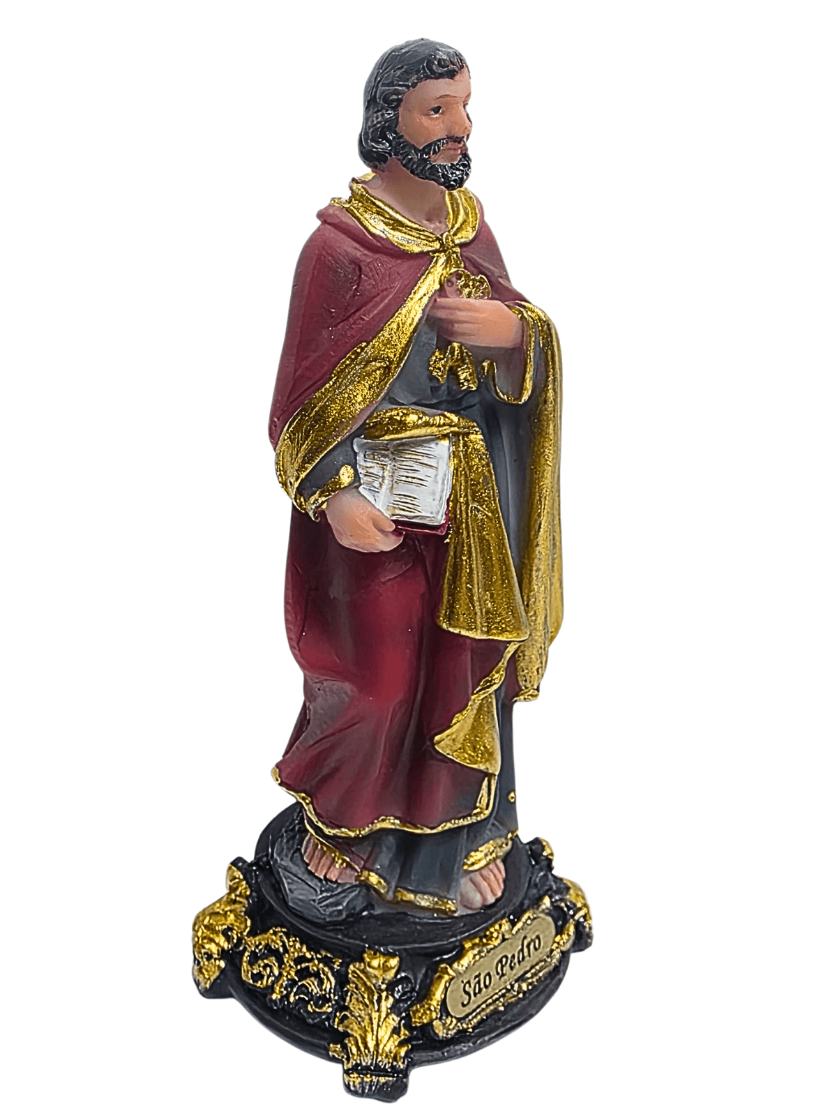 Imagem de São Pedro em Resina 12,5 cm-TerraCotta Arte Sacra