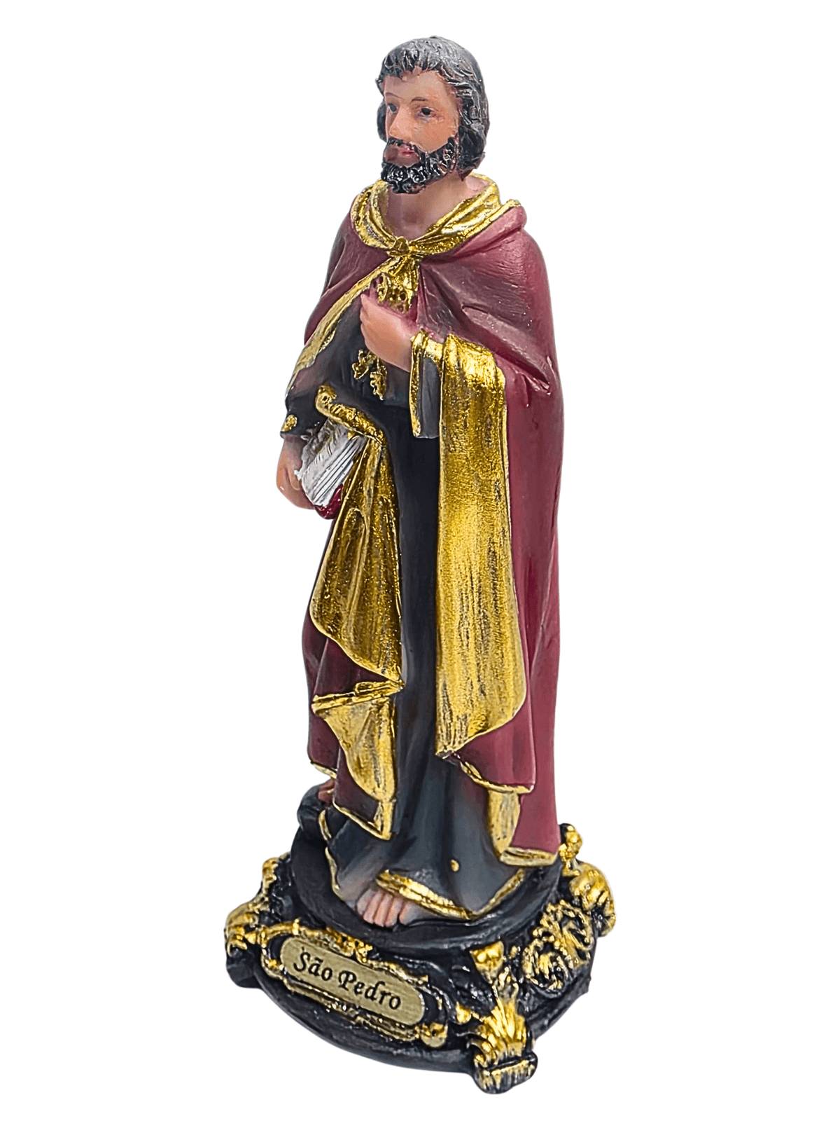 Imagem de São Pedro em Resina 12,5 cm-TerraCotta Arte Sacra