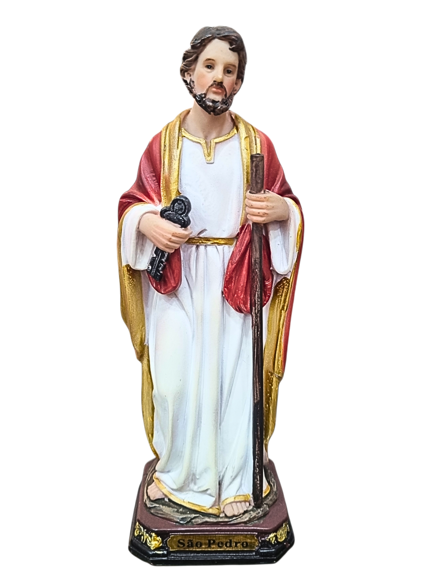Imagem de São Pedro em Resina 20 cm-TerraCotta Arte Sacra