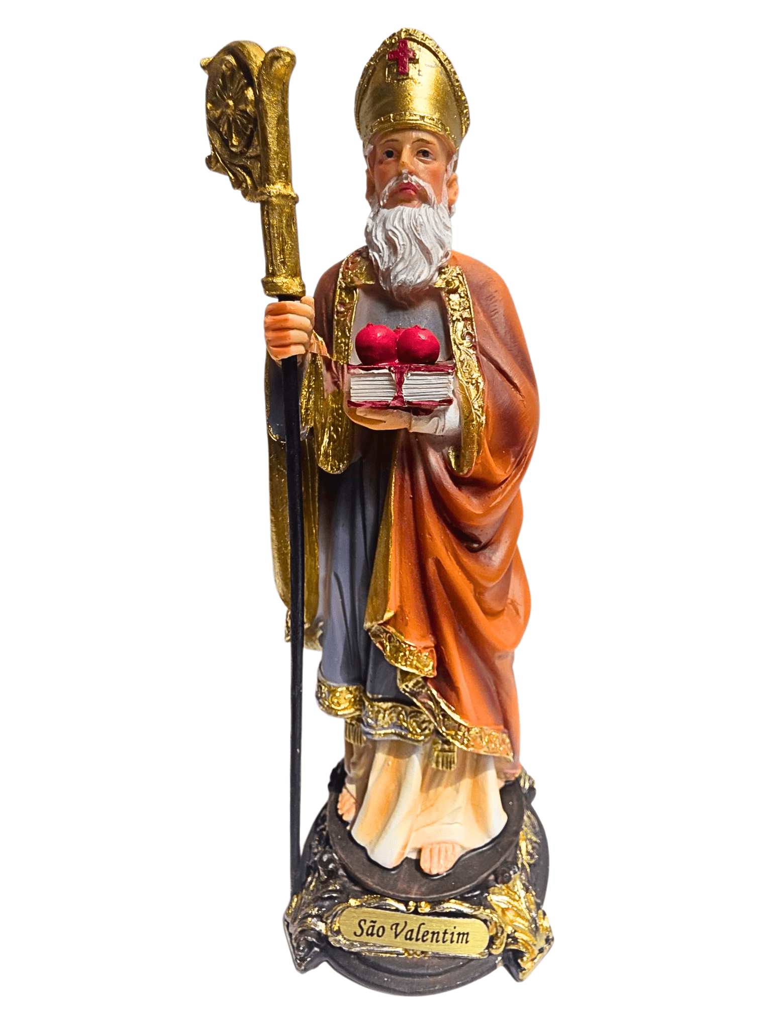 Imagem de São Valentim em Resina 20 cm-TerraCotta Arte Sacra