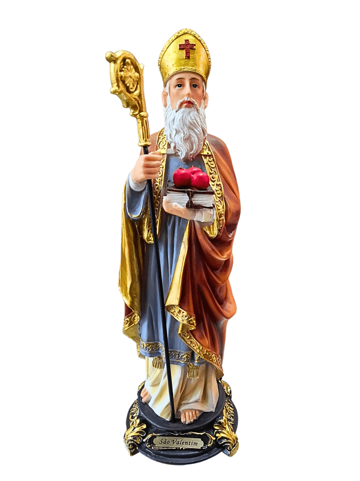 Imagem de São Valentim em Resina 30 cm-TerraCotta Arte Sacra