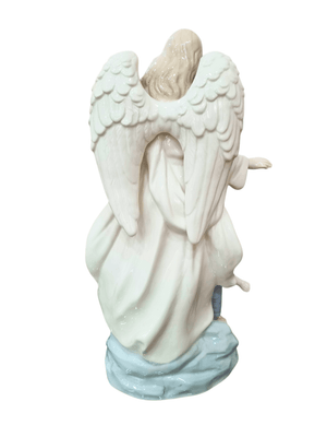 Imagem do Anjo da Guarda em Porcelana 30 cm-TerraCotta Arte Sacra